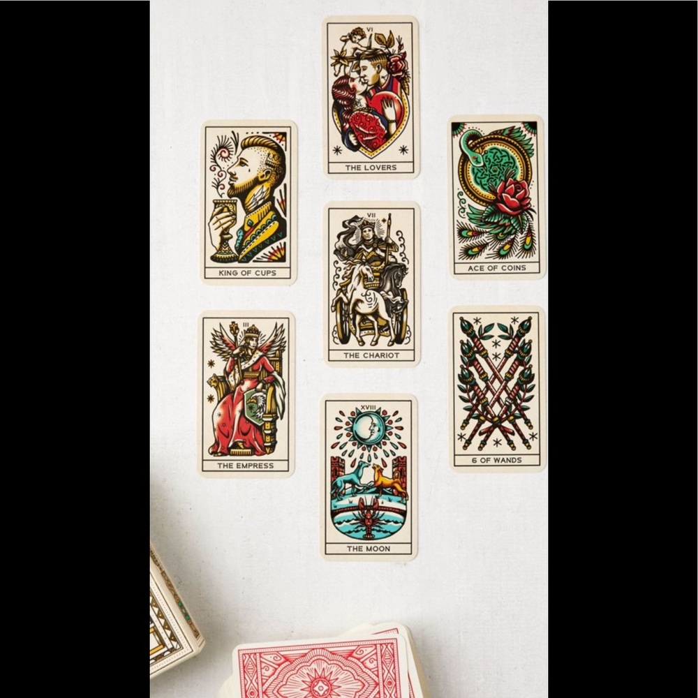 Tattoo Tarot Cards: Ink & Intuition